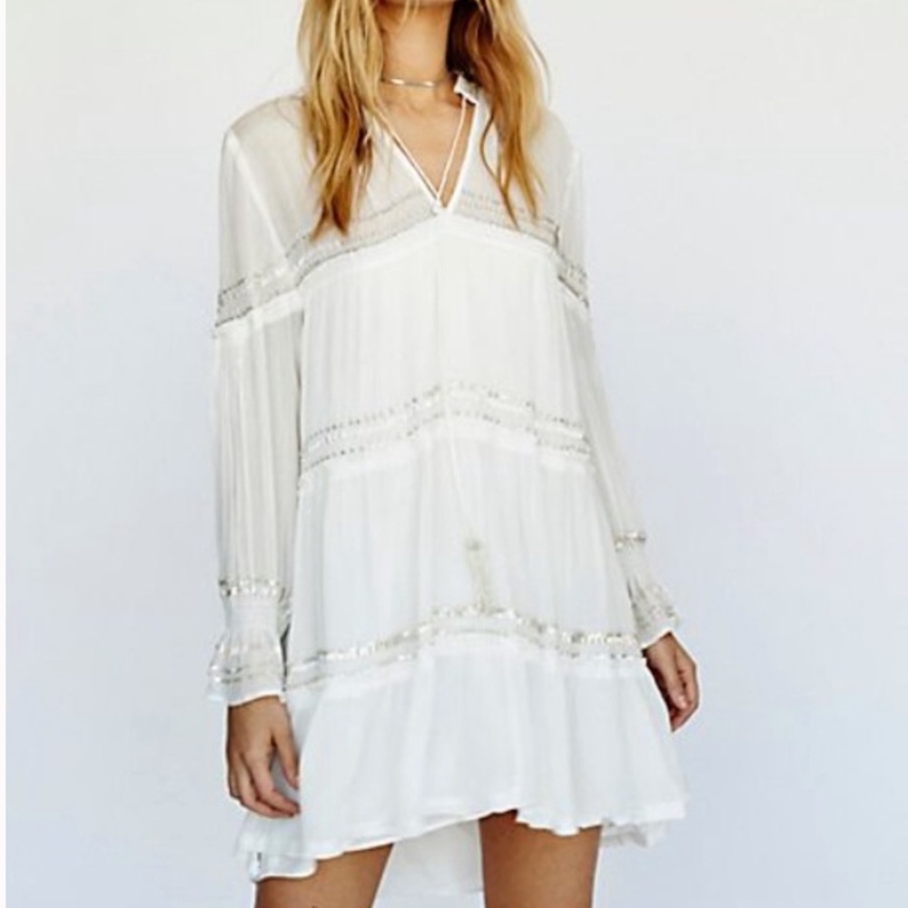 NEW FREE PEOPLE SOLSTICE MINI DRESS Z14-3